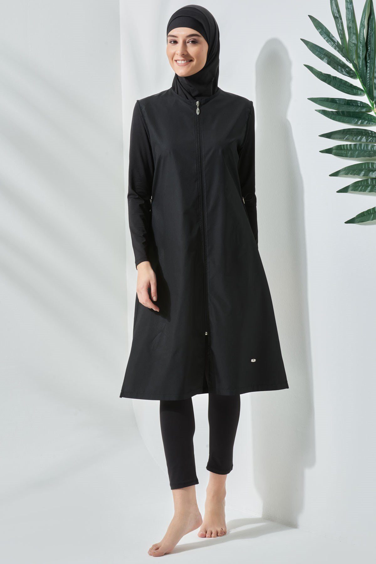 C&CITY Schwimmanzug Langer, vollständig bedeckter Hijab-Badeanzug günstig online kaufen