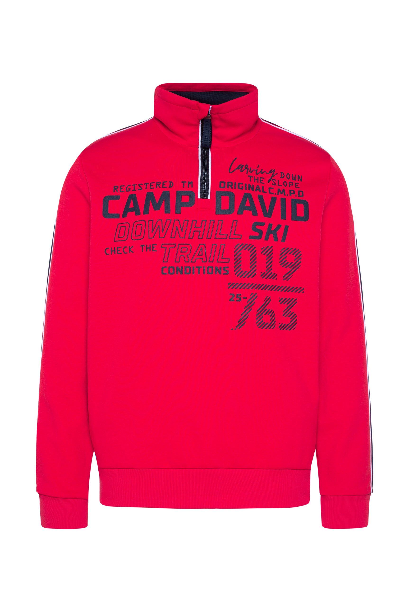 DAVID CAMP Sweater aus Bonded-Jersey