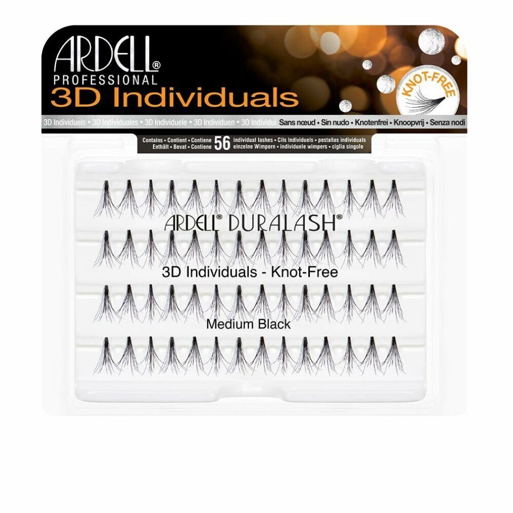 ARDELL Einzelwimpern Ardell Individual 3D Position False Eyelashes Medium Black