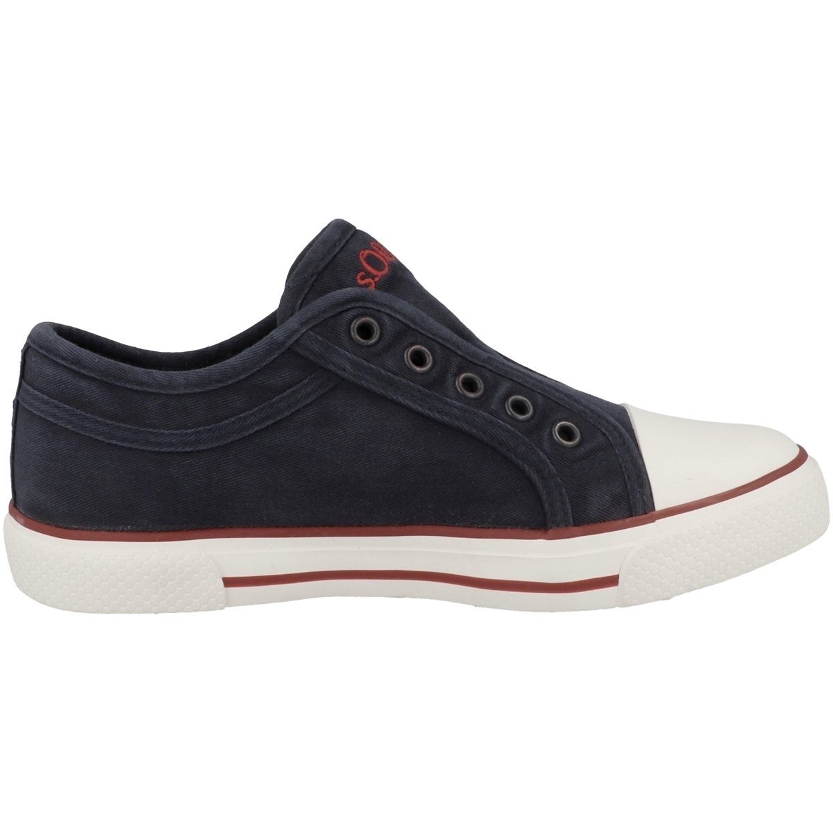 s.Oliver 5-44200-28 Mädchen Sneaker dunkelblau