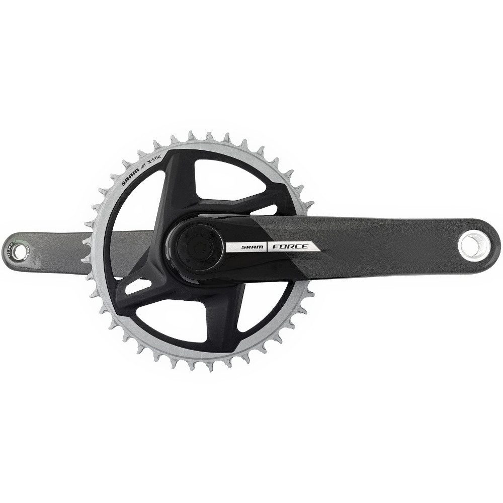 Fahrradkurbel SRAM Kettenradgarnitur Force 1 eTap AXS" 40Z. 172,5mm Kurbellänge Wide