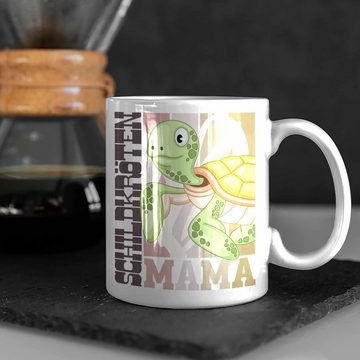 Trendation Tasse Trendation - Schildkröten Mama Tasse Geschenk für Schildkröten Besitze