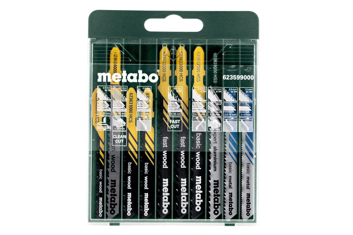 metabo Stichsägeblatt Metabo Stichsägeblattsortiment-SP 10-teilig günstig online kaufen
