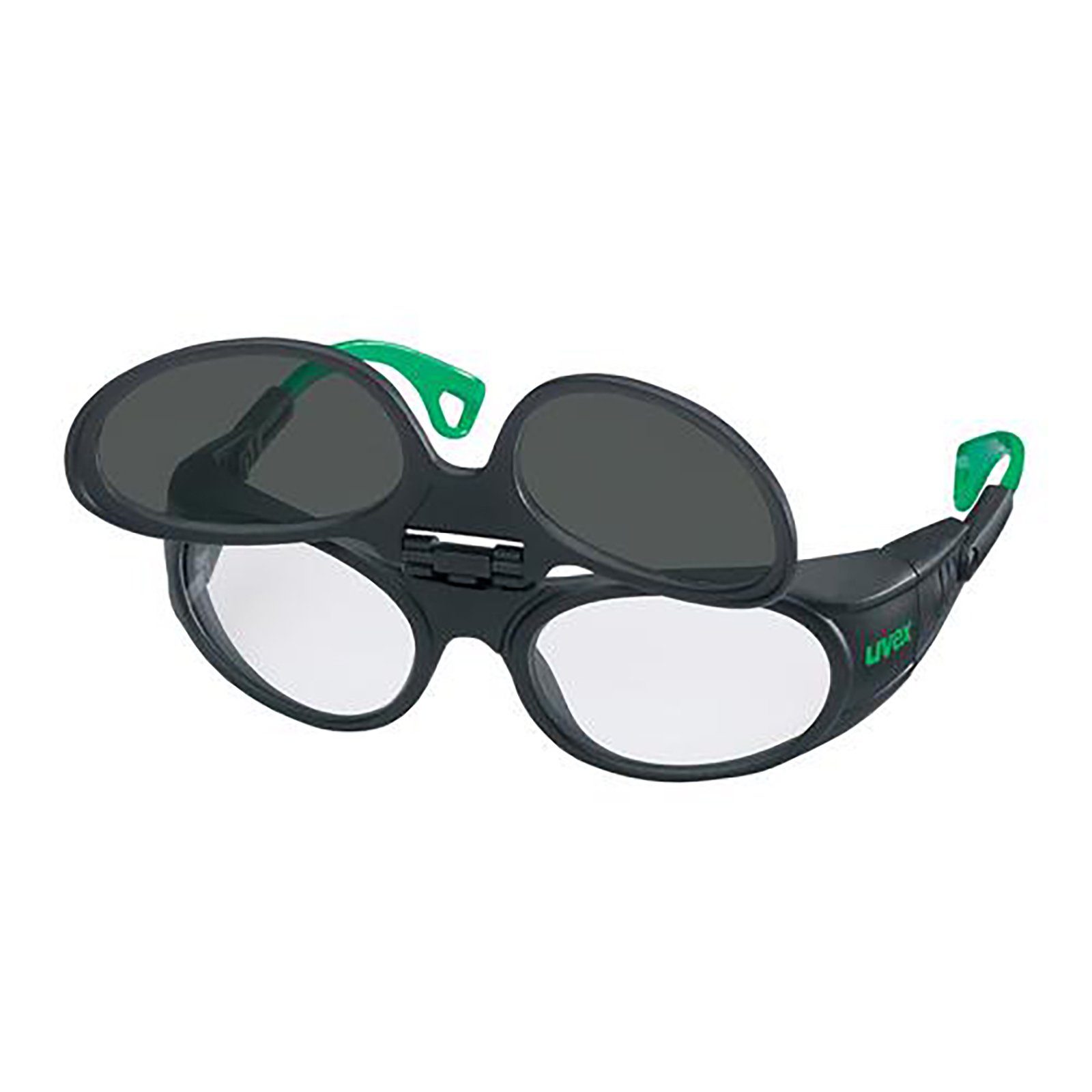Uvex Arbeitsschutzbrille Bügelbrille 9104 grau Schweißerschutz 4 infradur