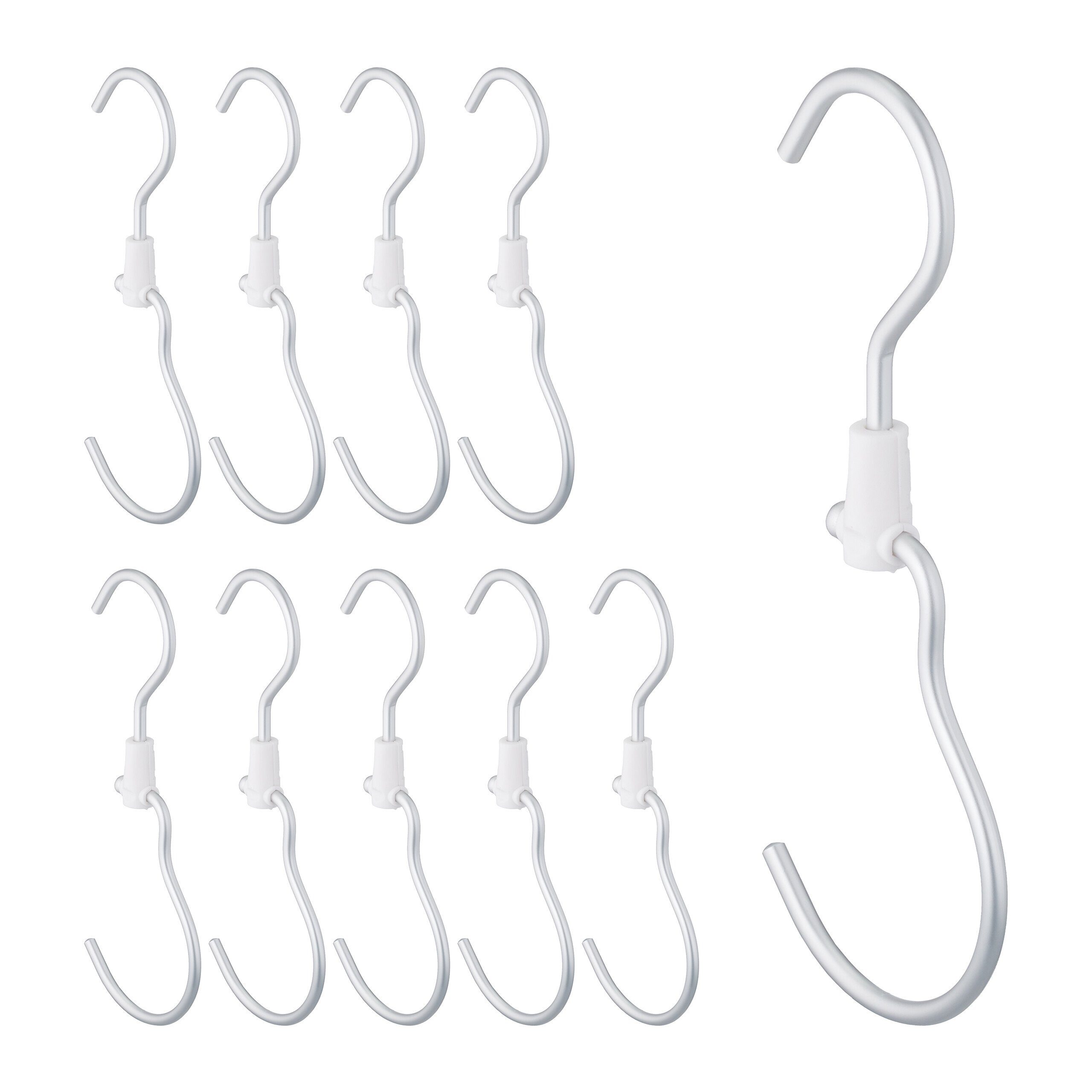 Kleiderhaken 10er Set Haken für Kleiderstange