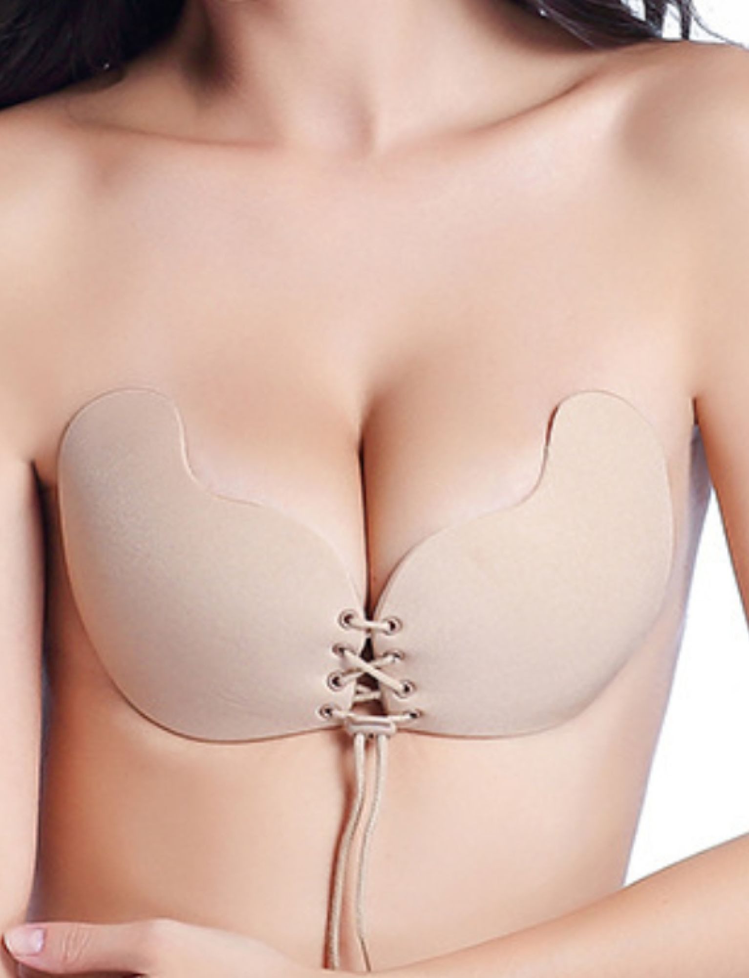 Miss Perfect Klebe-BH 38002 Trägerloser Push-up-Klebe-BH günstig online kaufen