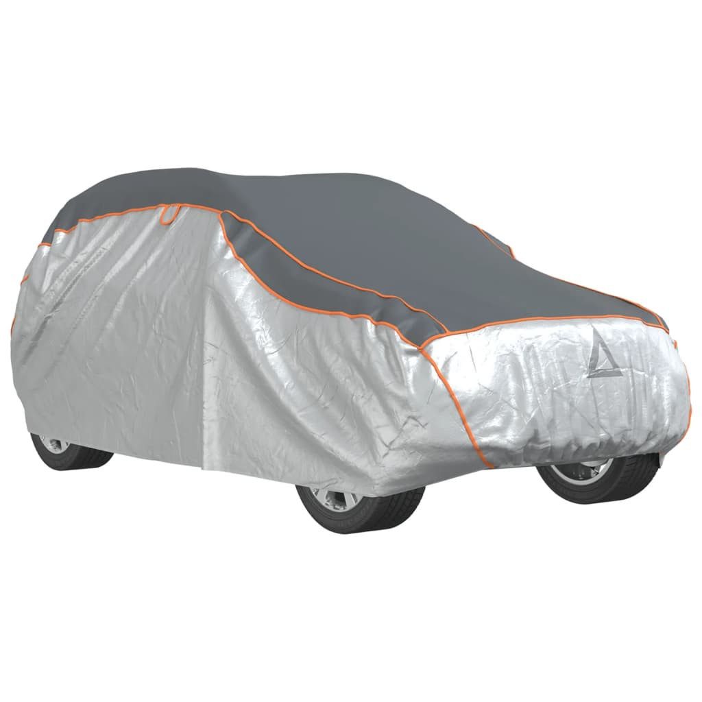 vidaXL Autoplane Autoabdeckung für SUV Hagelschutz Voll M Grau & Silbern (1-St)