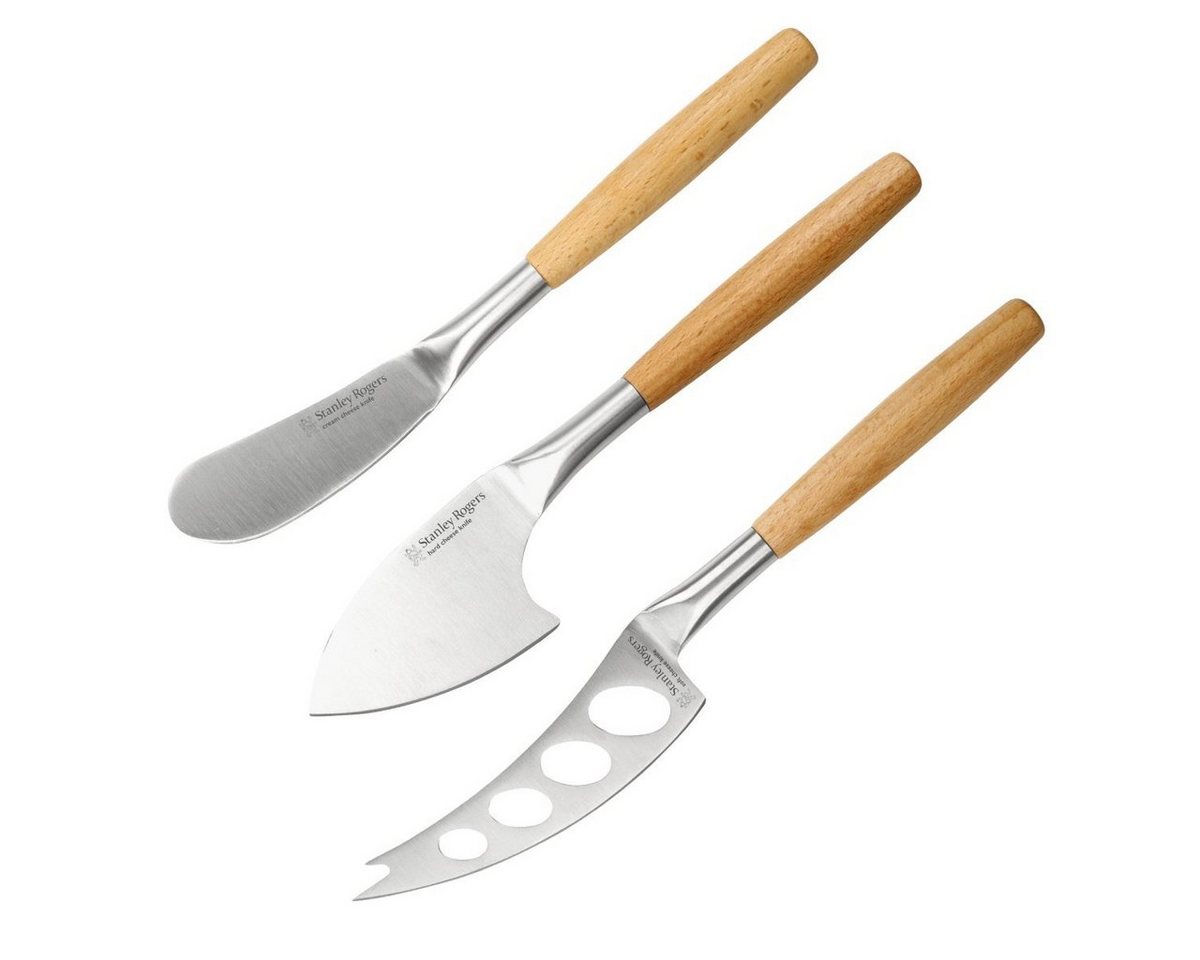 Stanley Rogers Käsemesser Käsemesser-Set für Frisch-, Weich- und Hartkäse