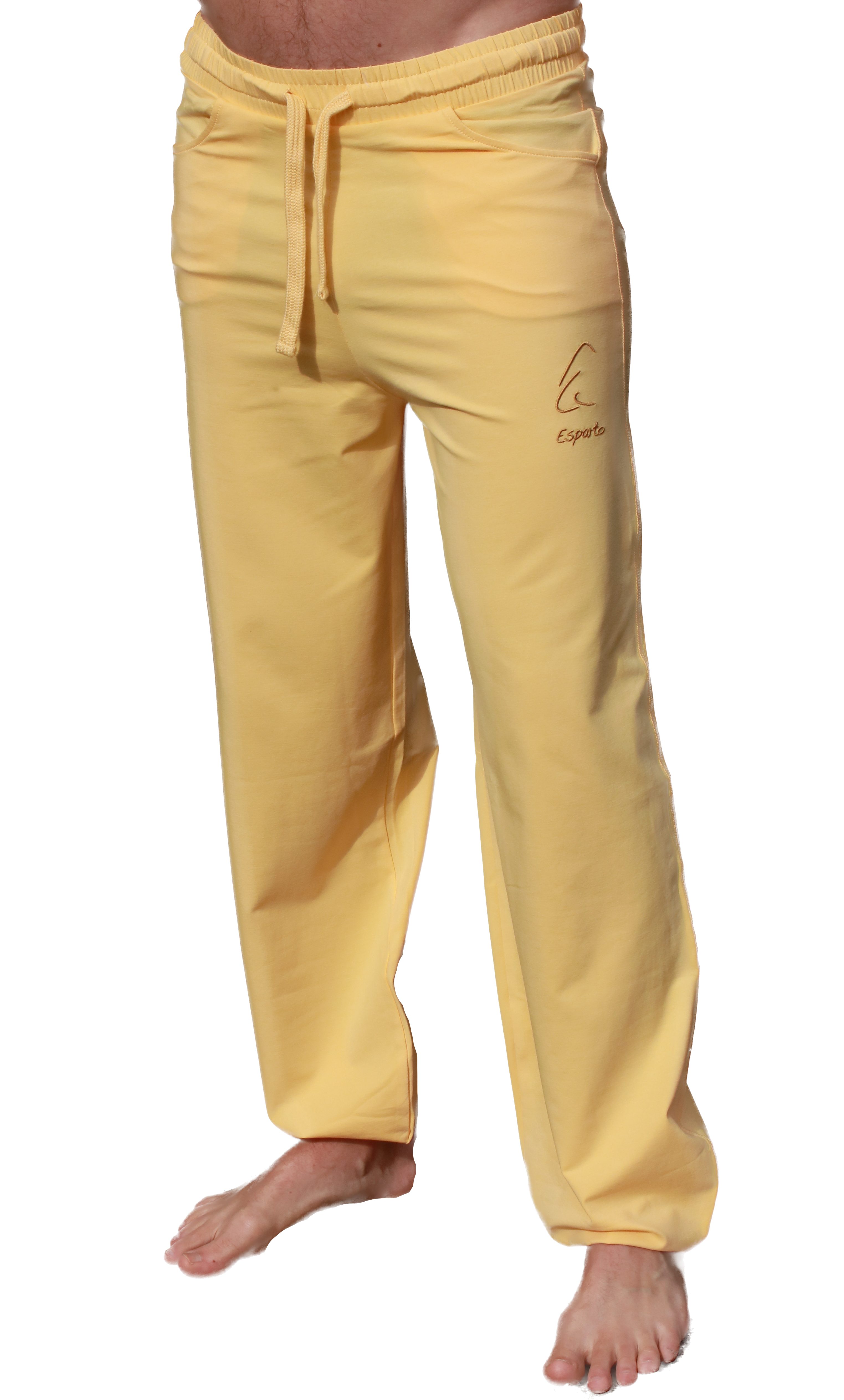 ESPARTO Yogahose Yoga- und Sporthose Sitaara unisex (mit Kordel im Bund) Bindegürtel / -kordel