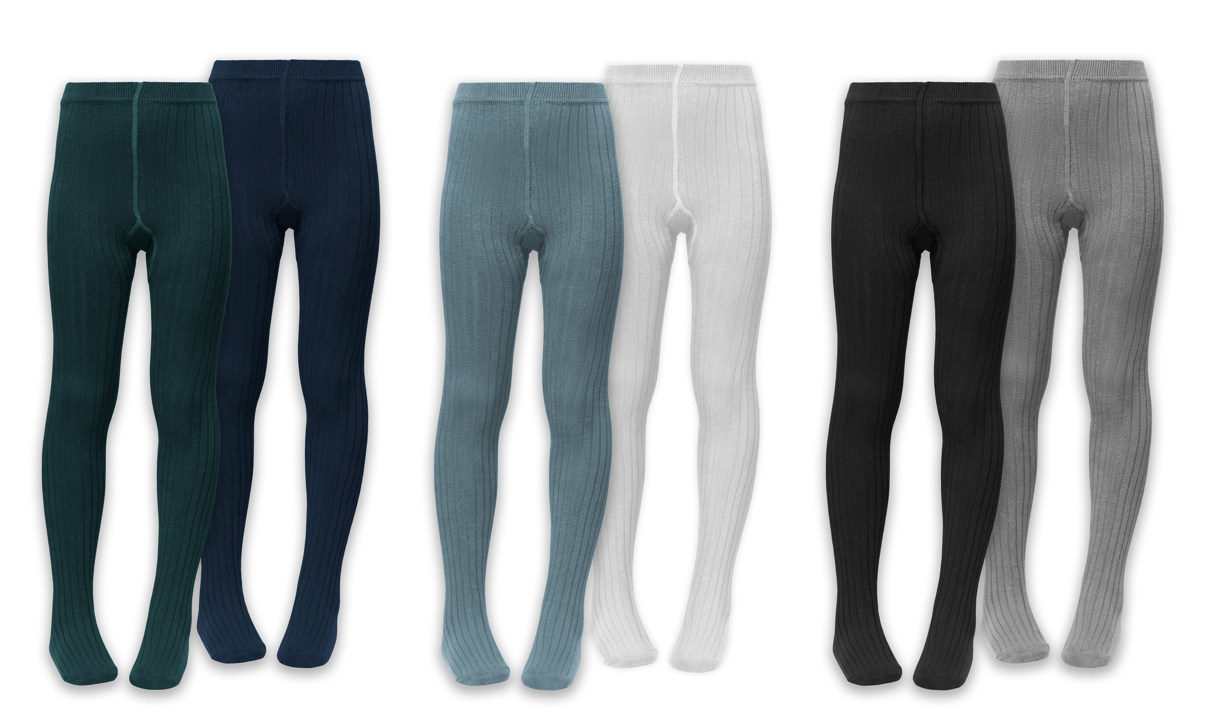 The Bakis Strumpfhose 2er Sparset Kinderstrumpfhosen in verschiedenen Farben (2 St)