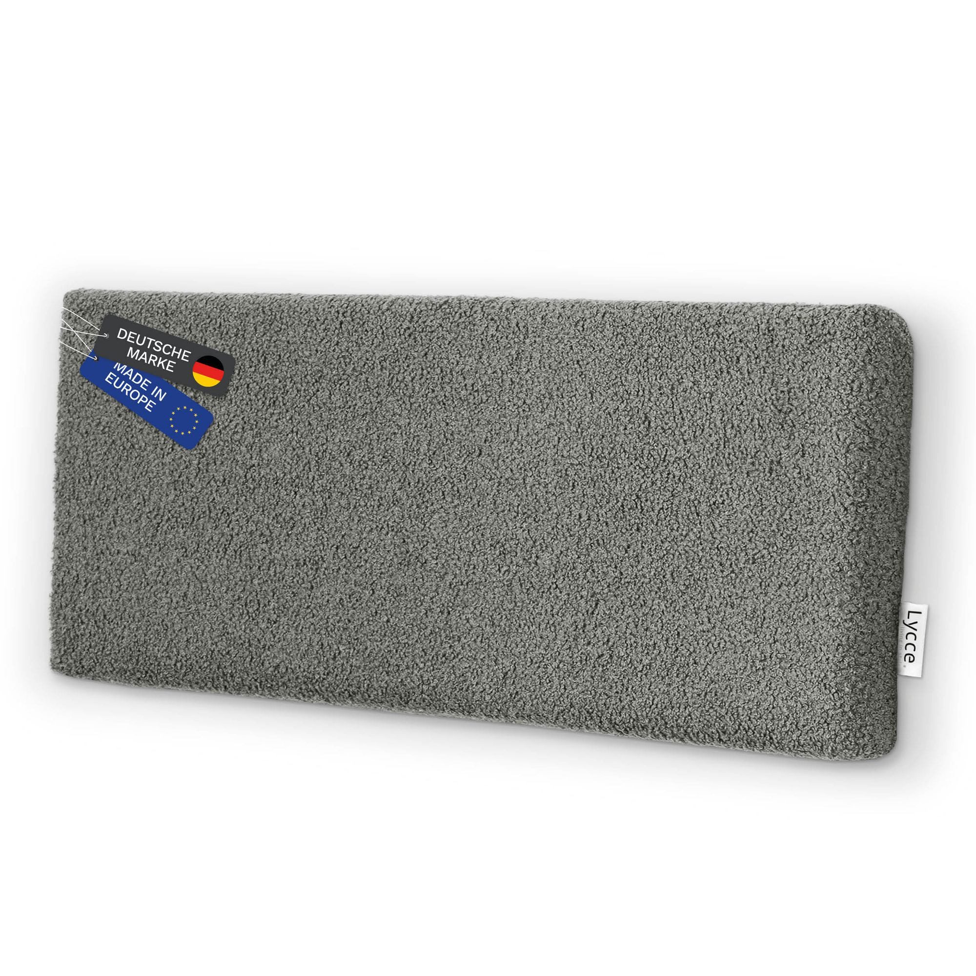 Lycce Kopfstütze Wandkissen Bouclé Wandpolster Kopfteil Betten & Rückenkissen Sitzbank, (1 St), weicher Bouclé Stoff, kombininerbar