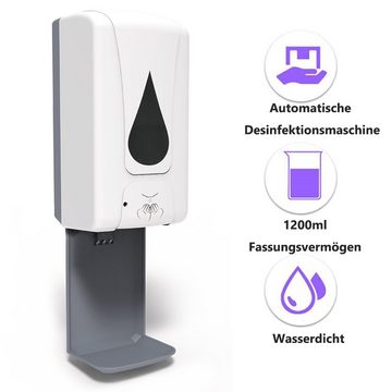 GelldG Seifenspender Automatischer Seifenspender, USB Berührungsloser, mit IR-Sensor