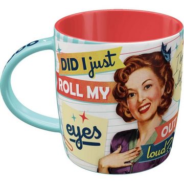 Nostalgic-Art Tasse Kaffeetasse - Say it 50's - Did I Just Roll my Eyes