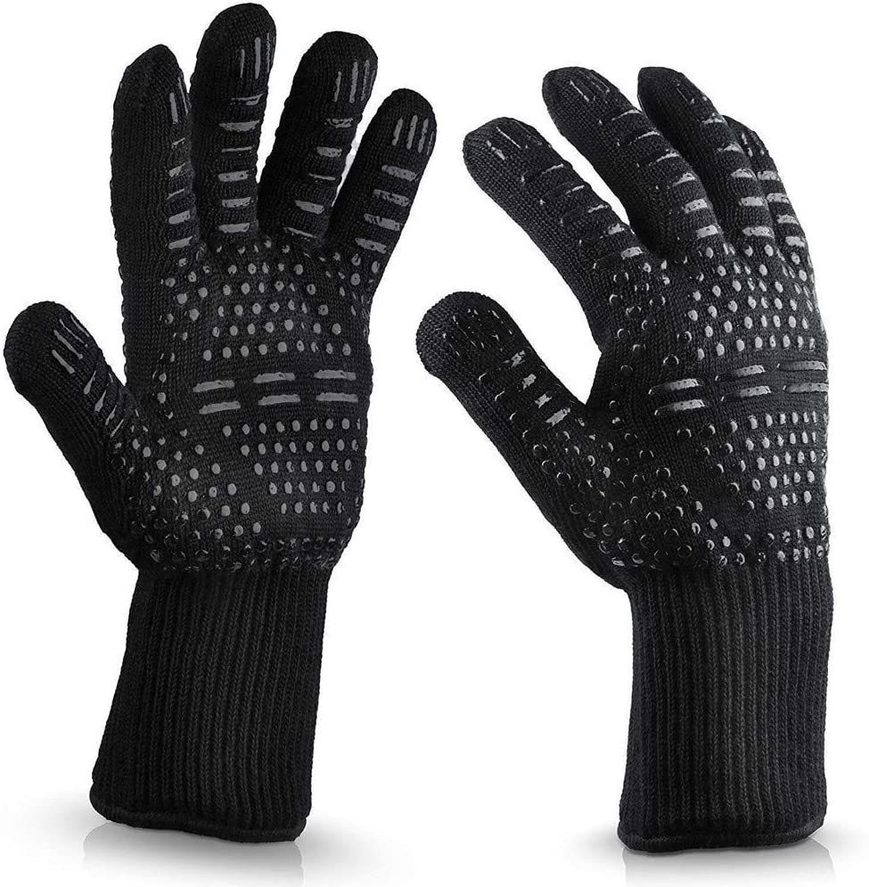 GOLDEN Grillhandschuhe Grillhandschuhe hitzebeständig feuerfeste Kochhandsc günstig online kaufen