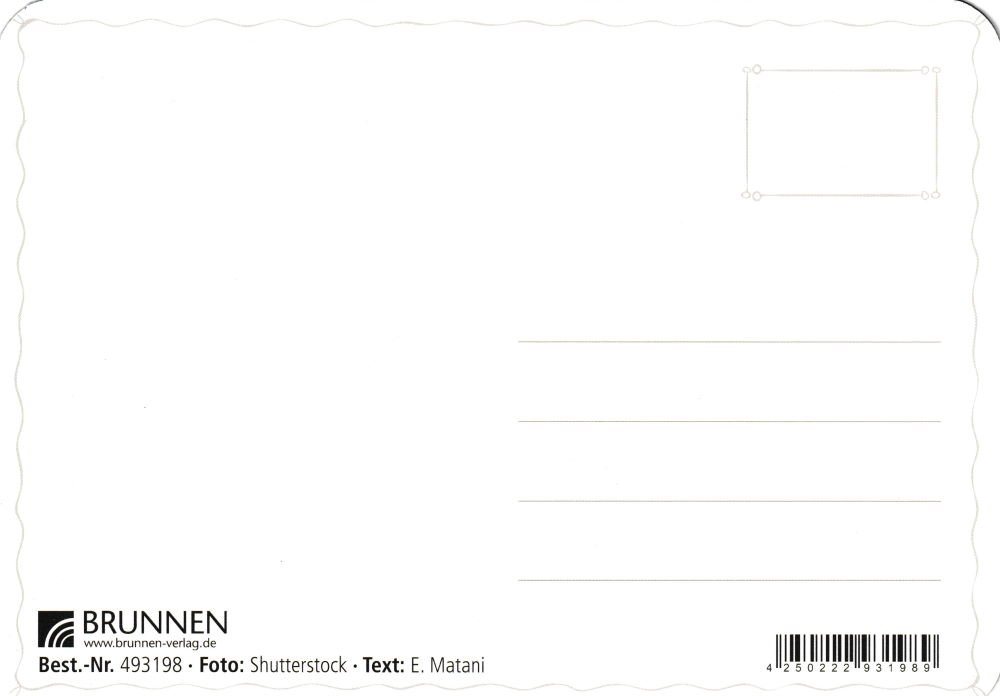 Thumbnail - Postkarte "Der eine sieht nur die Bäume, Probleme dicht an ..."