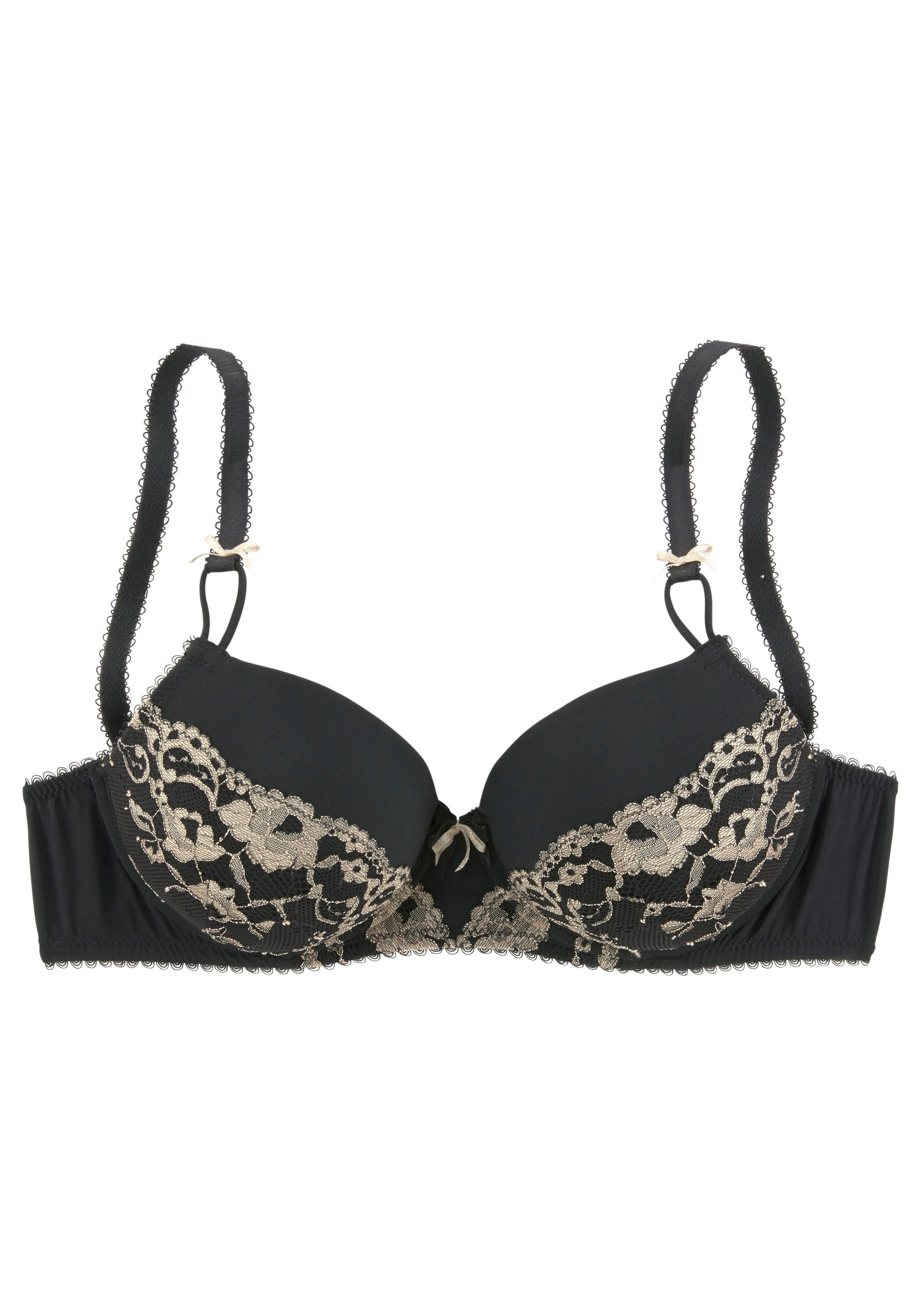 LASCANA Schalen-BH Fabiola mit Bügel und edler Spitze, Dessous. € 36,99