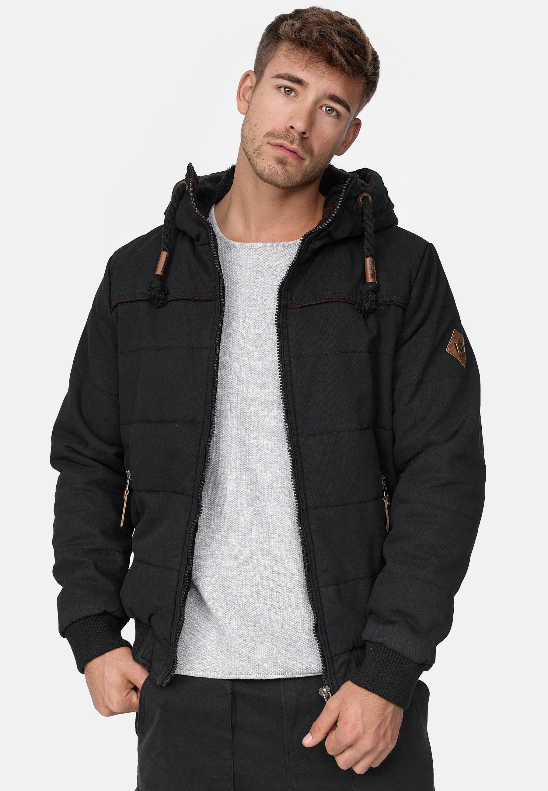 Indicode Winterjacke Cowdell Black