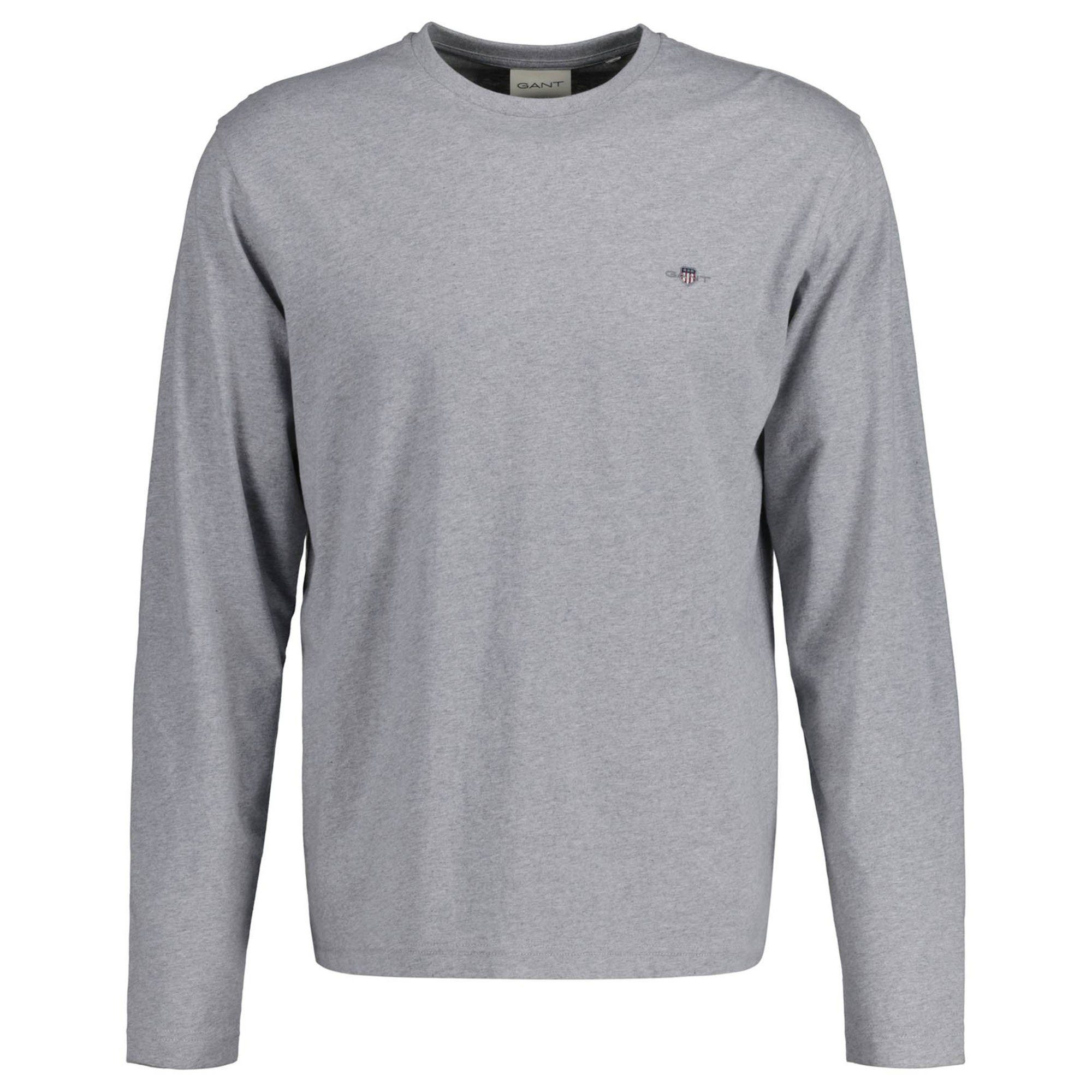 Gant T-Shirt Herren Longsleeve 1er Pack Baumwolle (Packung, 1er Pack) günstig online kaufen