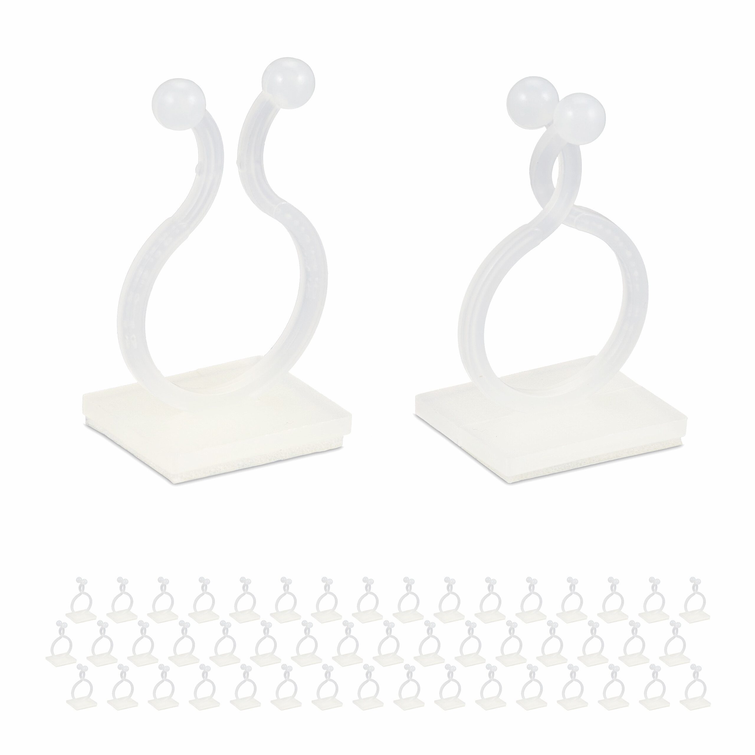 relaxdays Gartenpflege-Set Pflanzenclips selbstklebend im 240er günstig online kaufen