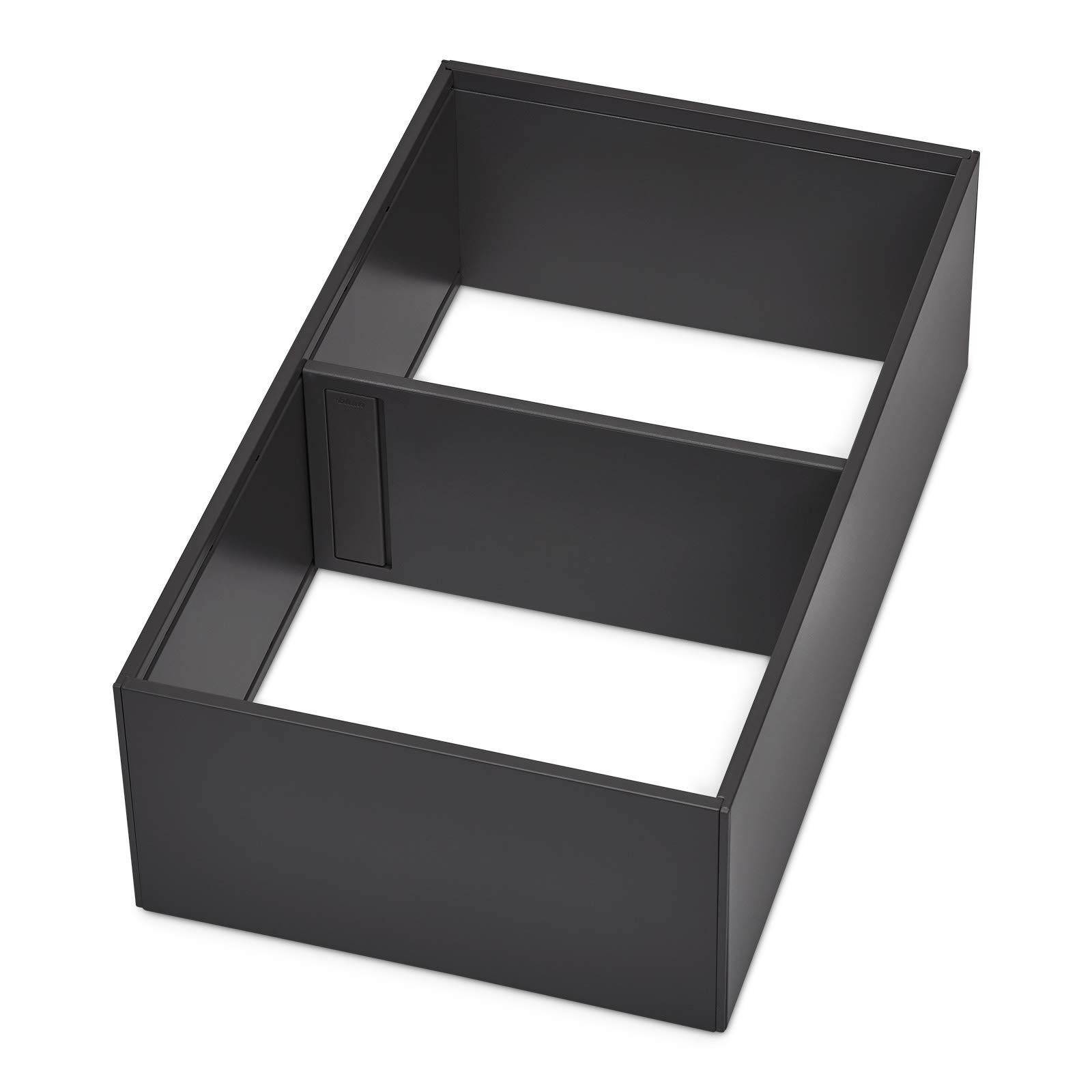 blum Schubladeneinsatz AMBIA-LINE Frontauszugsrahmen mit Höhe: 110 mm oriongrau matt, für LEGRABOX mit Nennlänge: 270 oder 400 mm