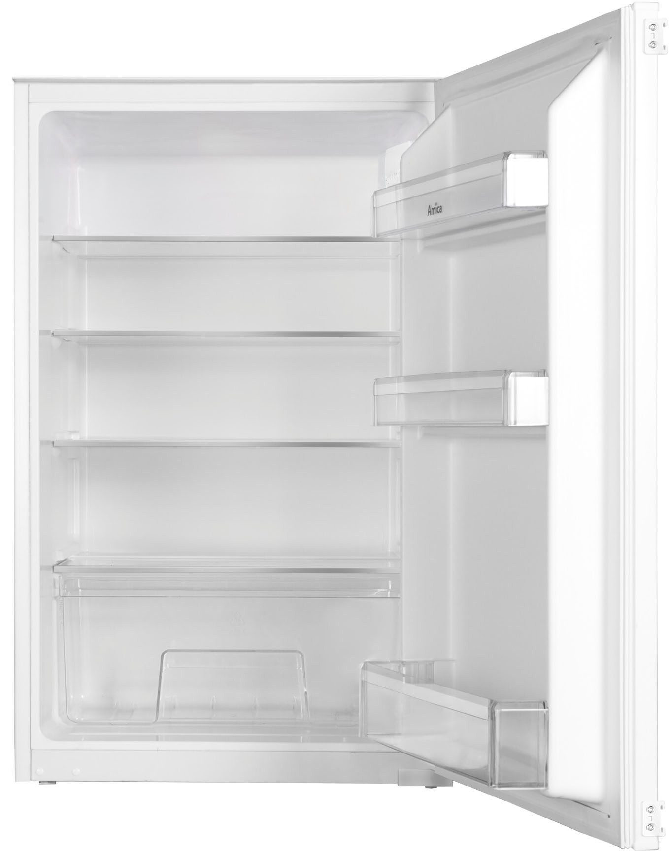 Amica Einbaukühlschrank EVKS 16172/1, 87,1 cm hoch, 54 cm breit, Übersichtlich, ruhig, praktisch – perfekt für deinen Alltag