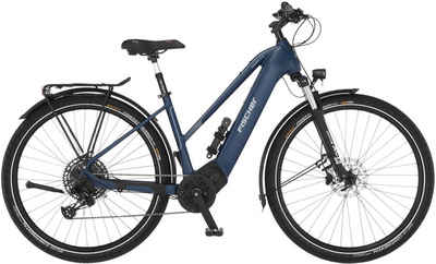 FISCHER Fahrrad E-Bike VIATOR 8.0i Damen, 12 Gang SRAM Eagle SX Schaltwerk, Kettenschaltung, Mittelmotor 250 W, (mit Akku-Ladegerät, mit Faltschloss, mit Werkzeug)