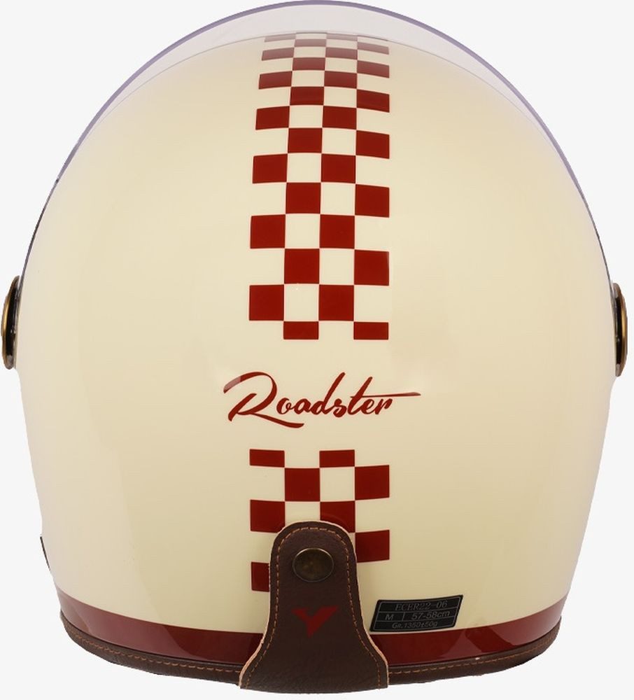 By City Motorradhelm Roadster Iii Race Helmet – Bild 4 von 5