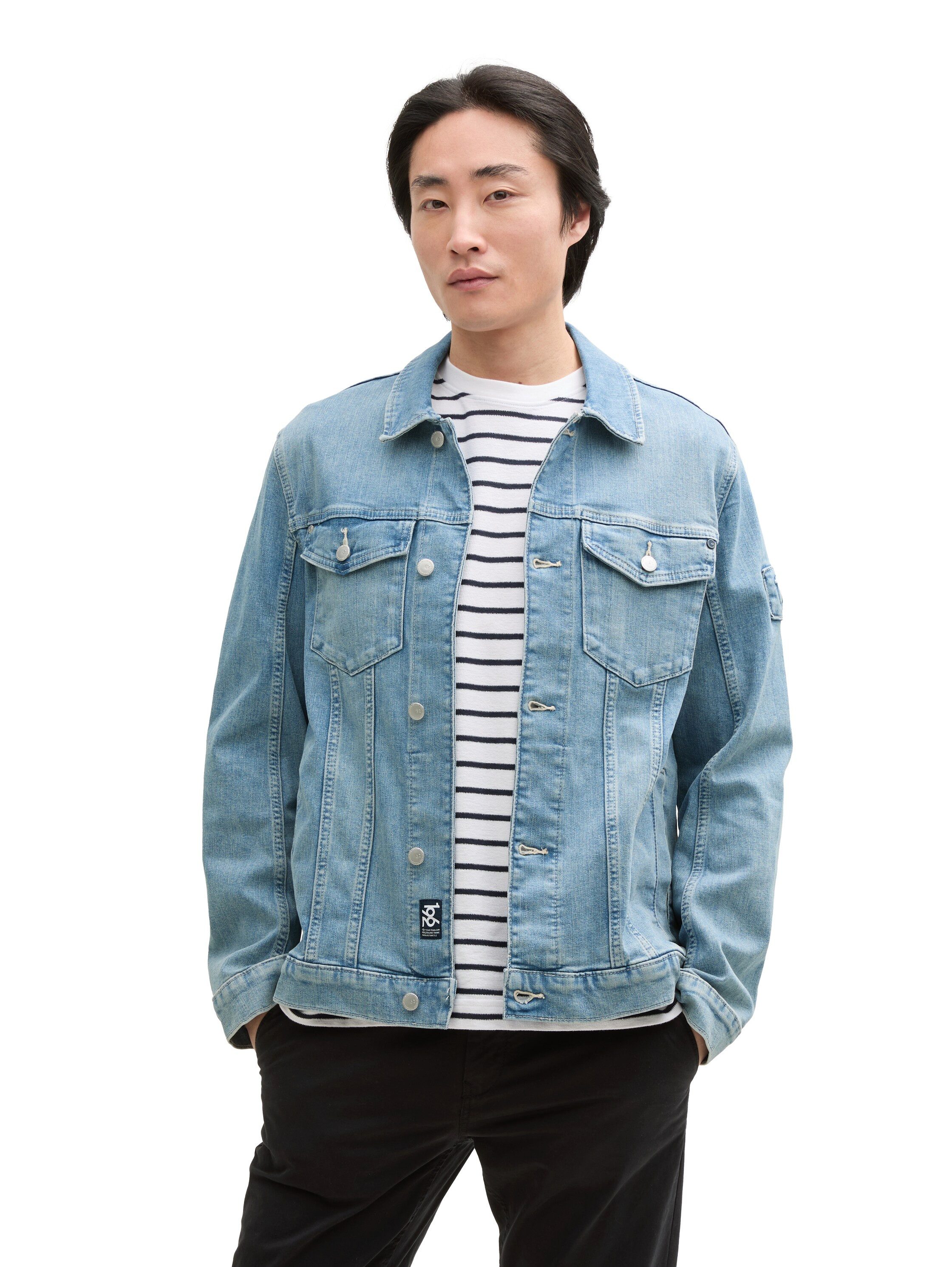 TOM TAILOR Jeansjacke mit Taschen günstig online kaufen