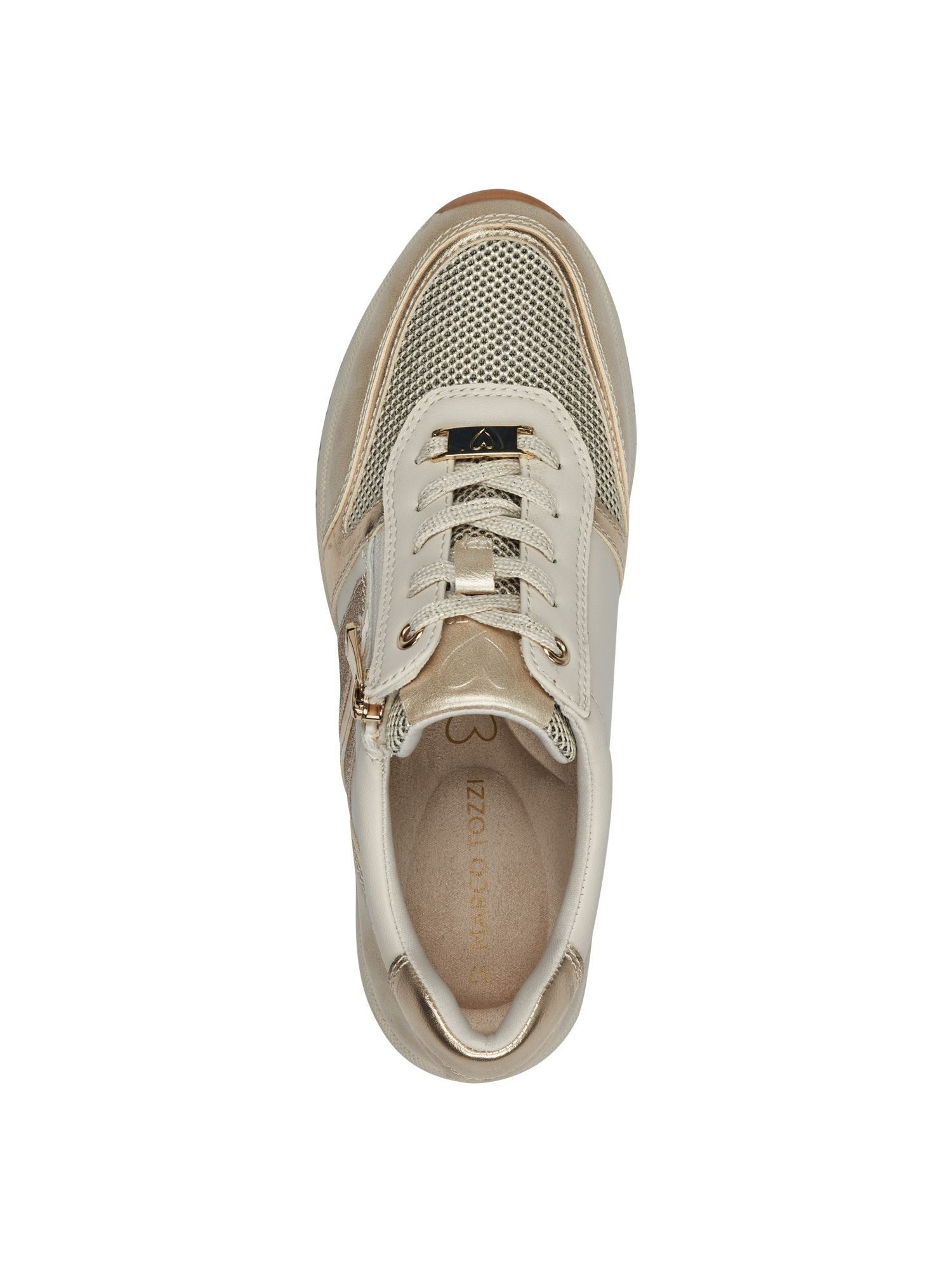 MARCO TOZZI FEEL mit Schnürsenkel kein Absatz 2-23732-44 Sneaker FEEL