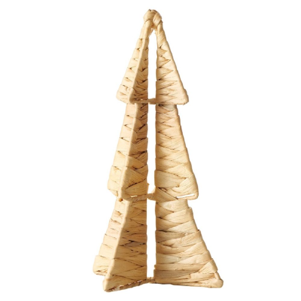 BOLTZE Dekoobjekt Boltze Dekoaufsteller Treena Seegras Tannenbaum, H 35cm, 2062530