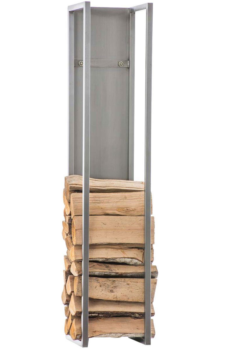 CLP Kaminholzregal Spark, BxTxH:25x25x120 cm, Edelstahl günstig online kaufen