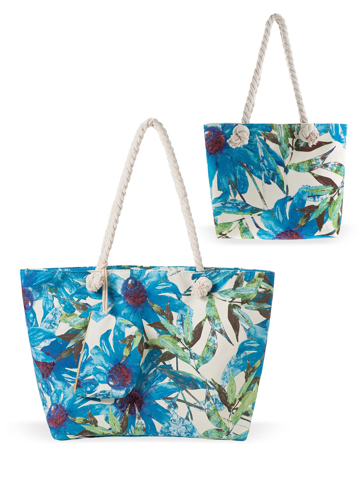 axy Strandtasche Mutter-Tochter Strandtaschen Set Multifunktionale Familie Shopper, Modisch, leicht, Faltbar