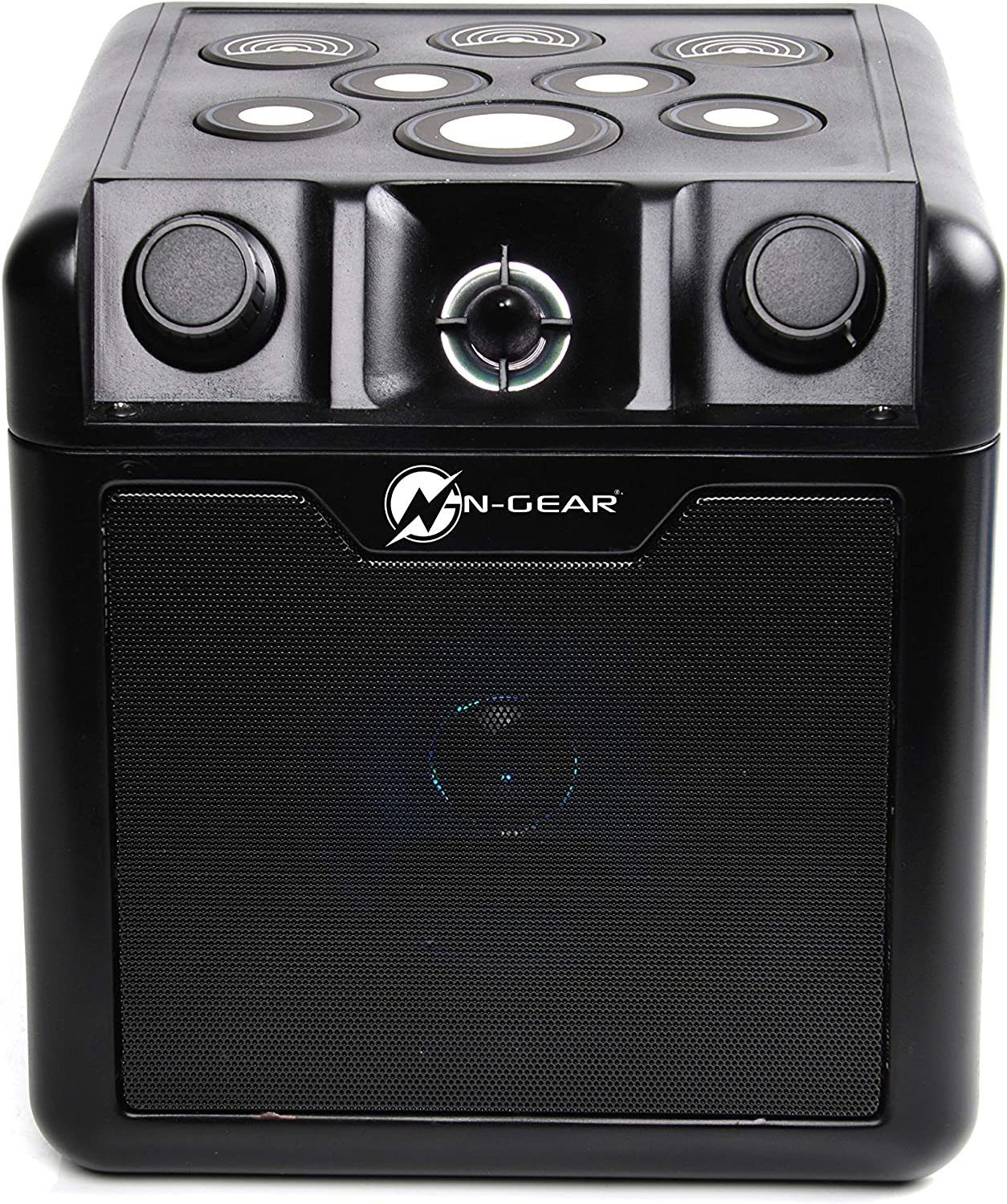 E-Drums N-Gear Bluetooth-Lautsprecher N-GEAR Mikrofon mit Leuchteffekten Bluetooth-Lautsprecher und