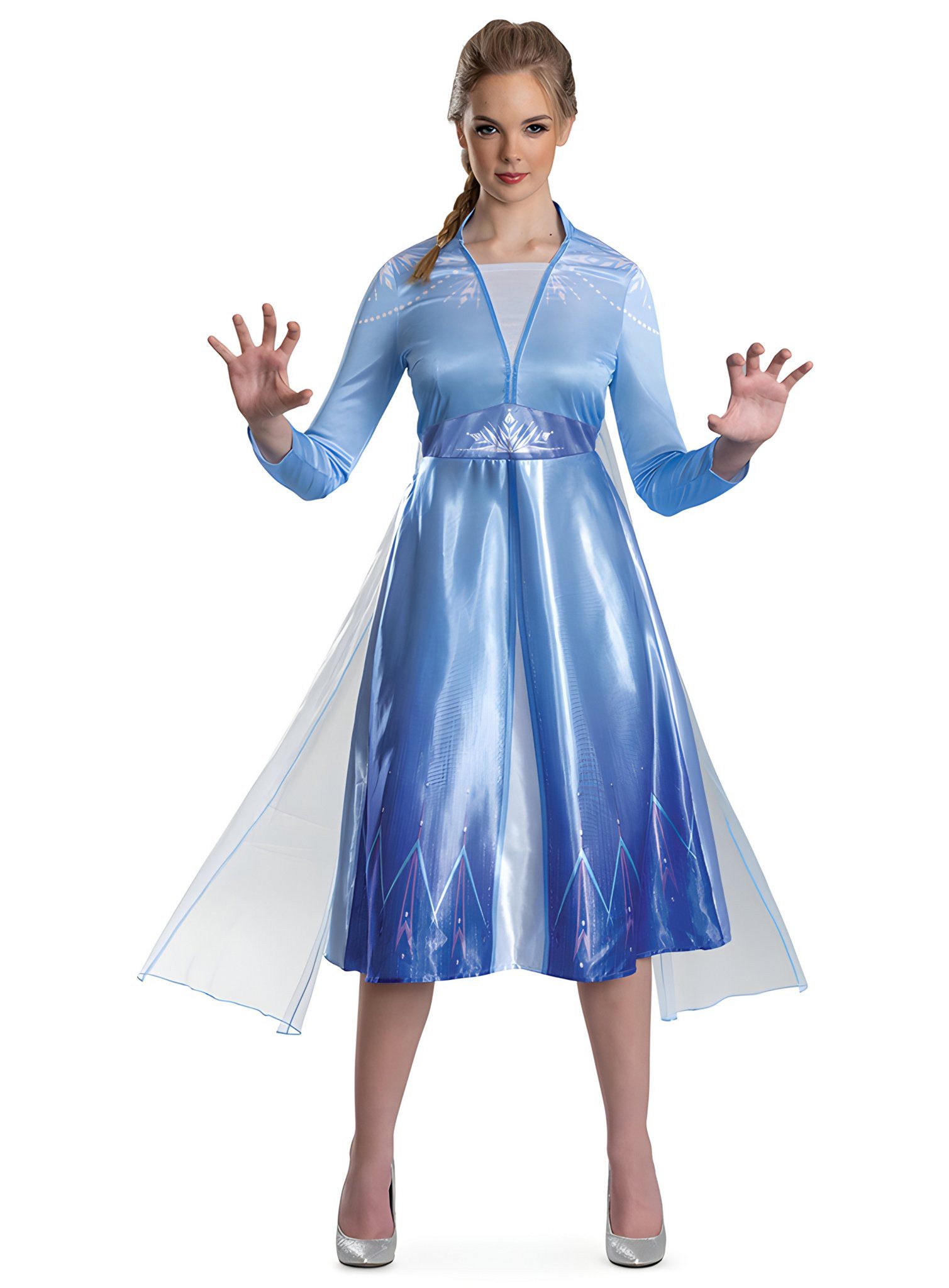 Metamorph Prinzessin-Kostüm Die Eiskönigin 2 – Elsa Classic Kostüm, Offiziell lizenziertes Disney-Kostüm im klassischen Elsa-Look