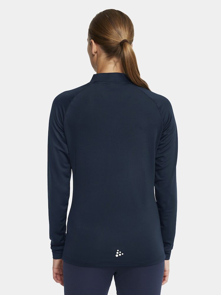 Craft Langarmshirt Extend Halfzip (hohe Bewegungsfreiheit, bequeme Passform) navyblau