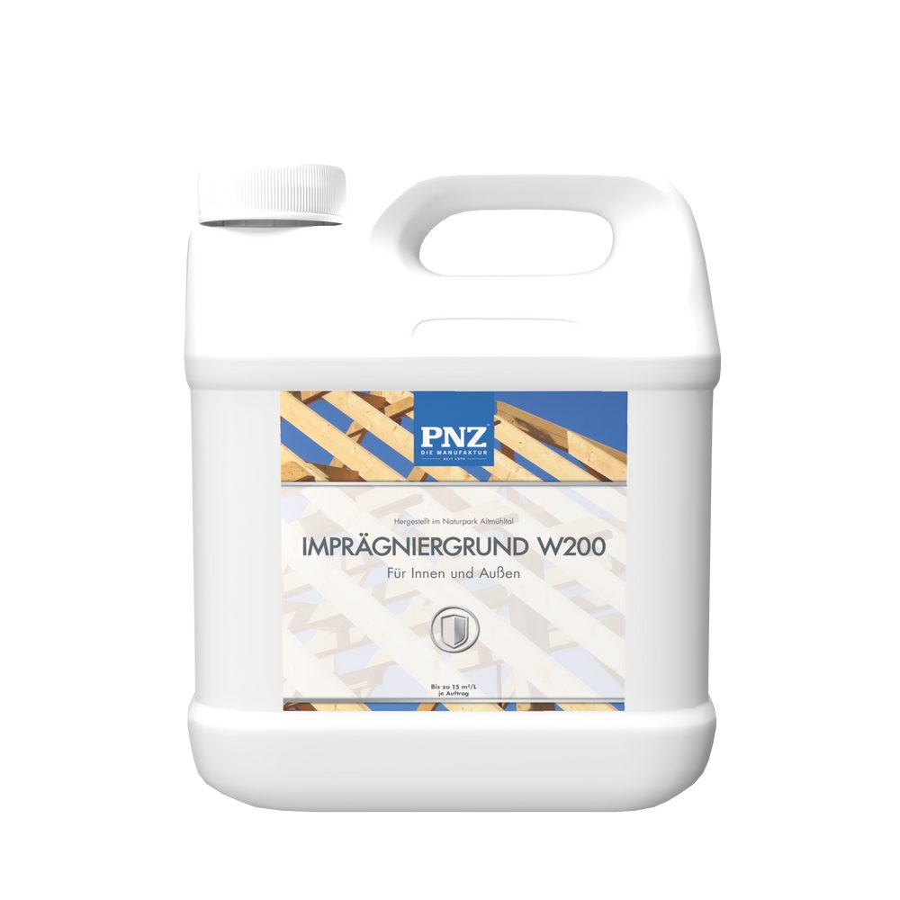 PNZ - Die Manufaktur Wetterschutzfarbe PNZ Imprägniergrund W200, vorbeugend gegen Schädlingsbefall
