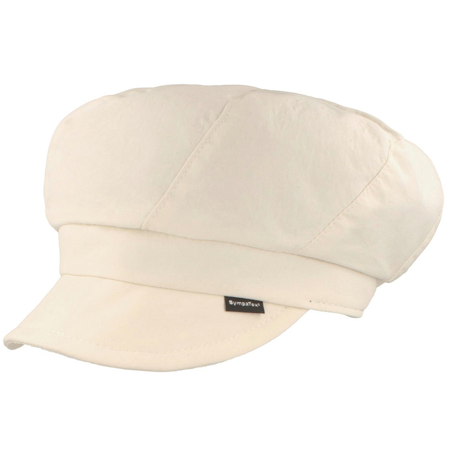 Breiter Schiebermütze Leichte Ballonmütze mit Sympatex und UV-Schutz 50+ knautschbar