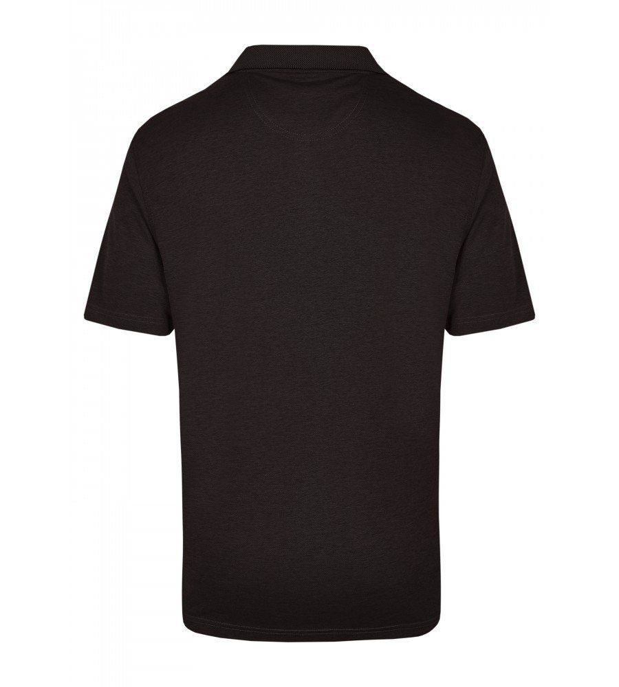 Hajo Poloshirt schwarz hautsympathisch Softknit Fresh, 100 Softknit, Stay 20080 bügelleicht, superweich