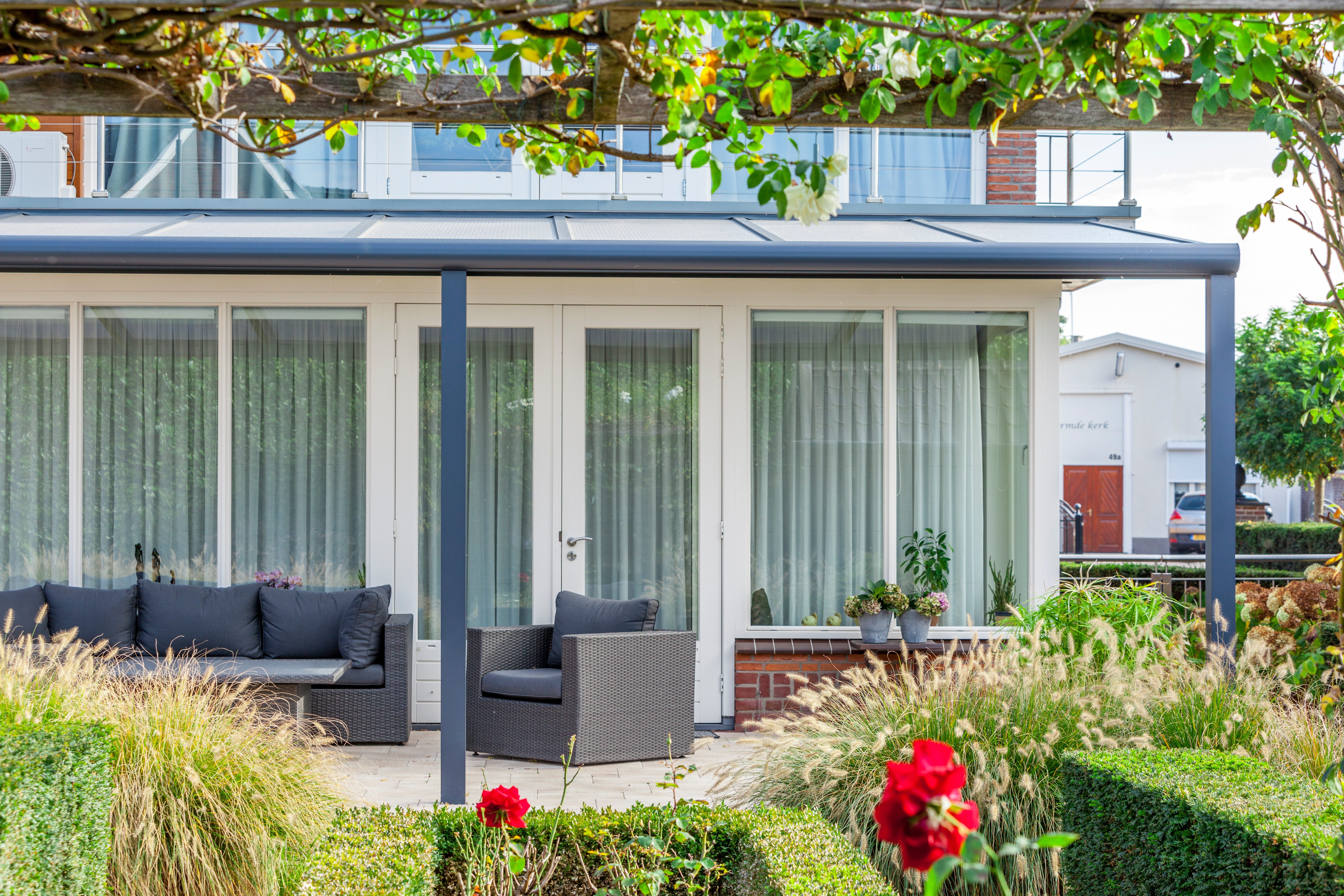 terrassana Terrassendach Premium Komplettset inkl. 16 günstig online kaufen