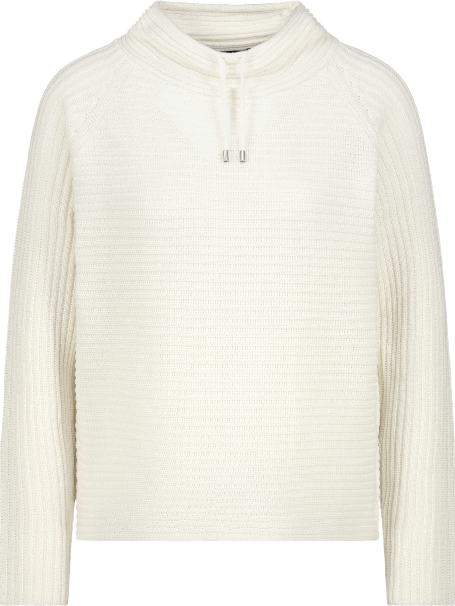 Monari Strickpullover weiß,Casual,Polyacryl,Gestreift,Rundhals,Lang,Regular Fit