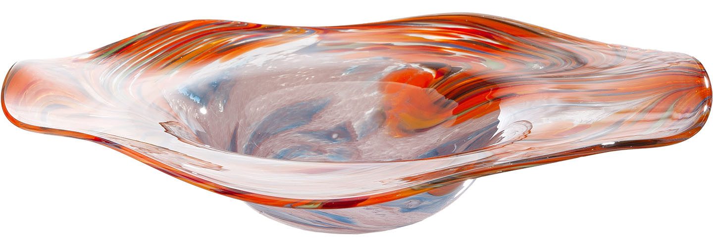 GILDE Schale Wellen-Schale Dream, Glas, (1-tlg)