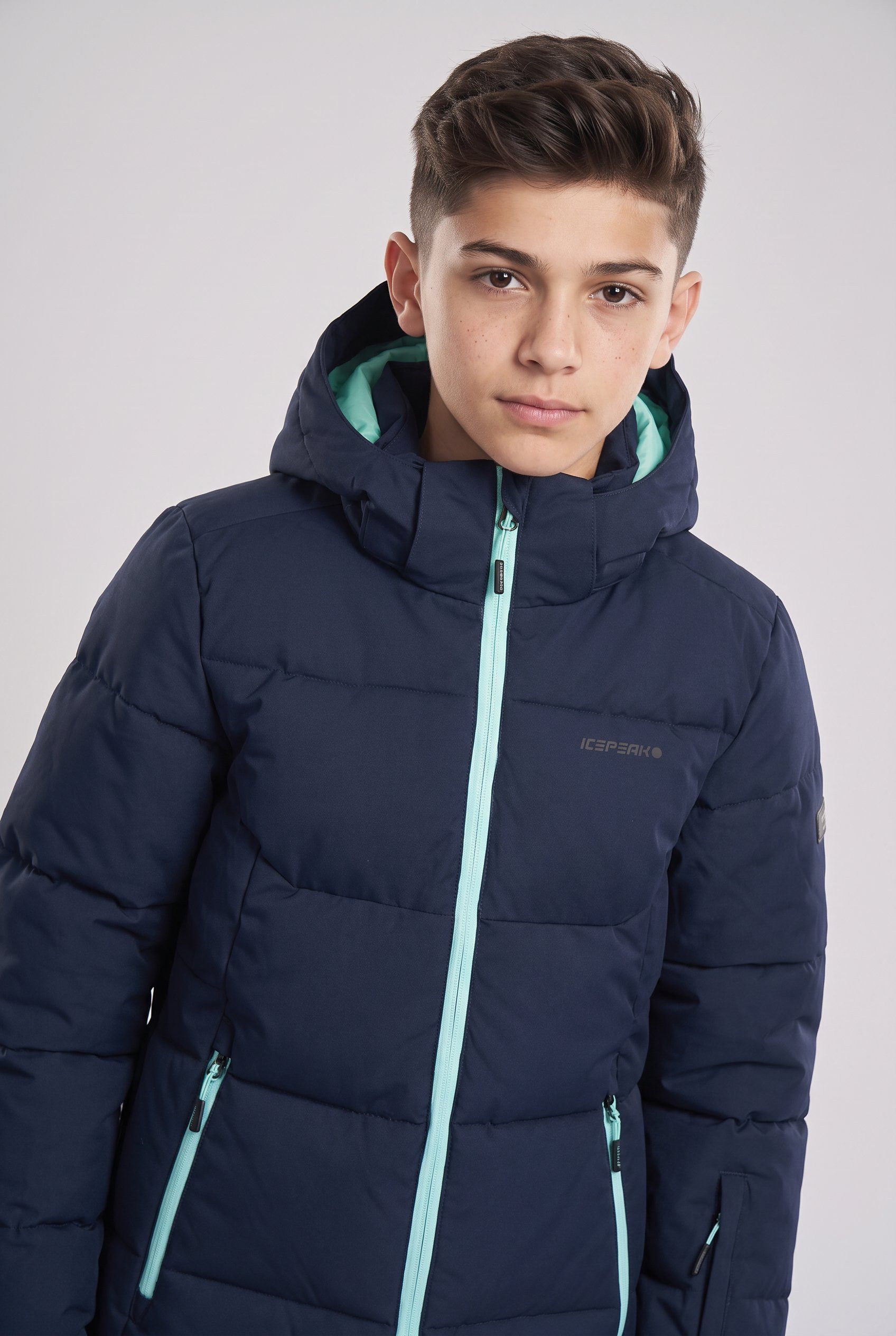Icepeak Skijacke ICEPEAK LORIS JR für Kinder und Jugendliche, mit Wassersäule 10000, wasserabweisend