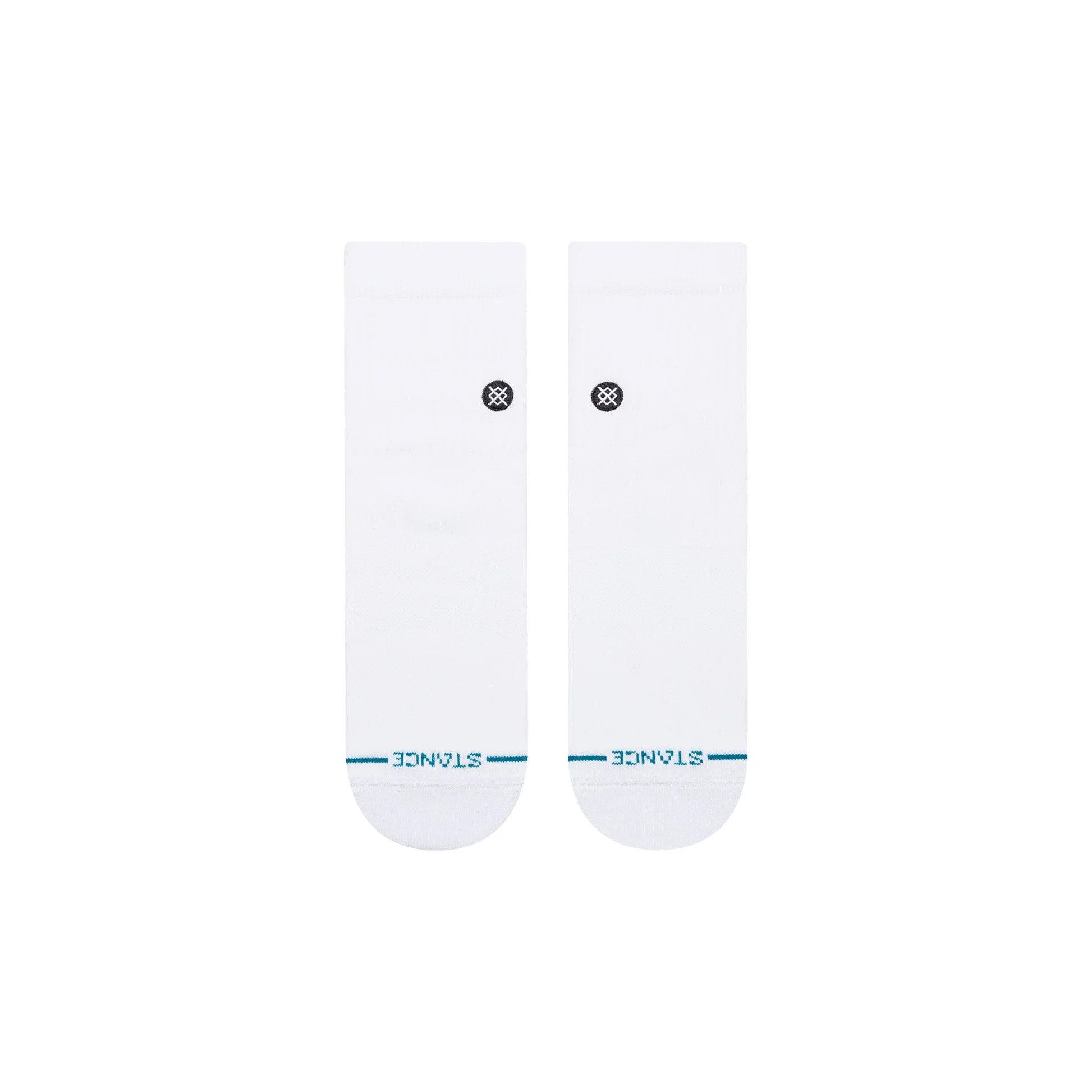Stance Socken Tagessocke Quarter Icon weiss - 3 Paar – Bild 3 von 4