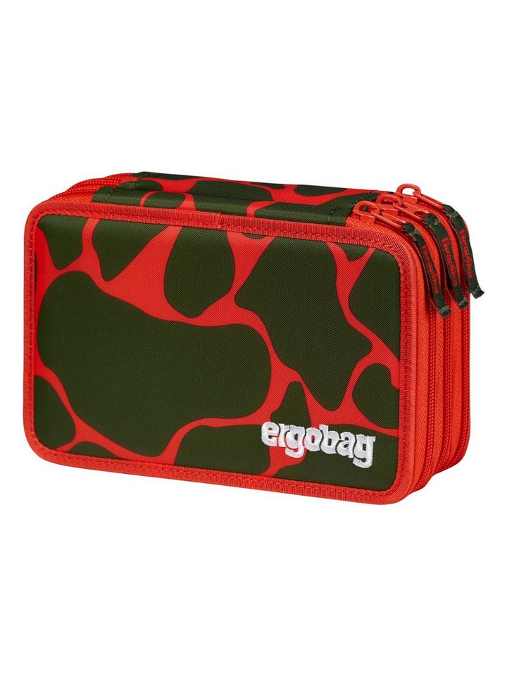 ergobag Federmäppchen Maxi Mäppchen, (41-tlg), mit Stiften befüllt