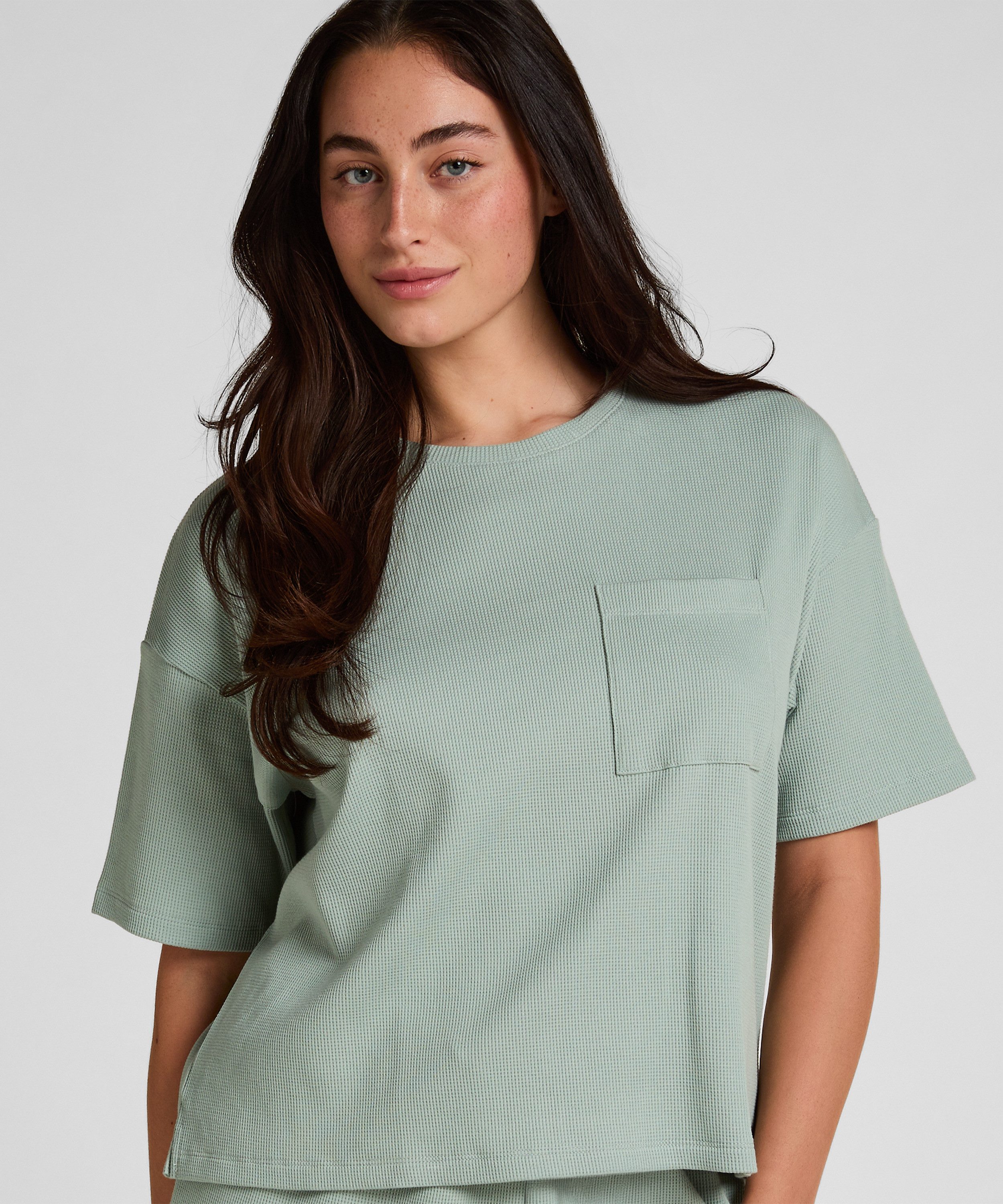 Hunkemöller Pyjama Pyjama Top Waffle günstig online kaufen