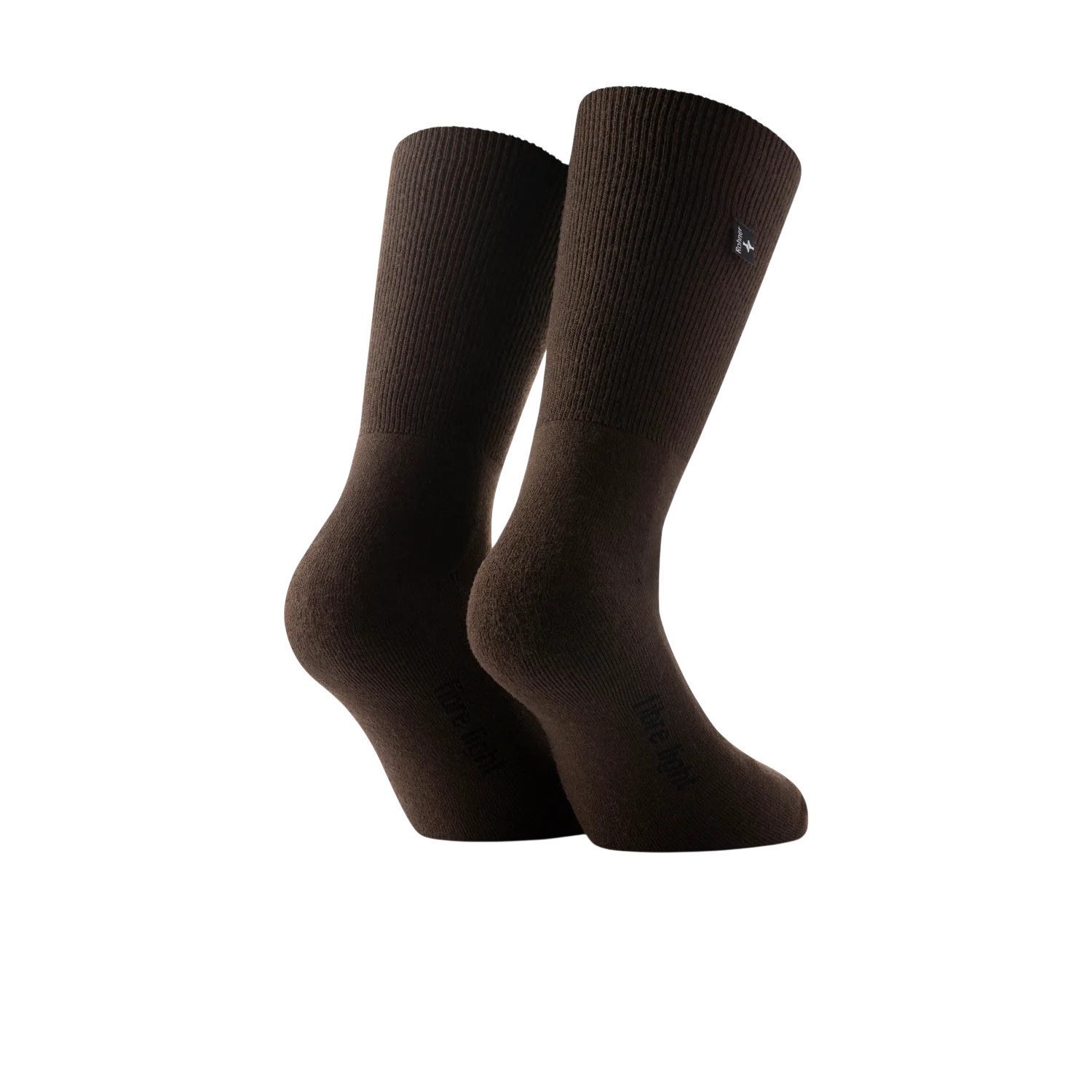 Rohner Socks Wandersocken Fibre Light SupeR (Merinowolle) dunkelbraun - 1 Paar