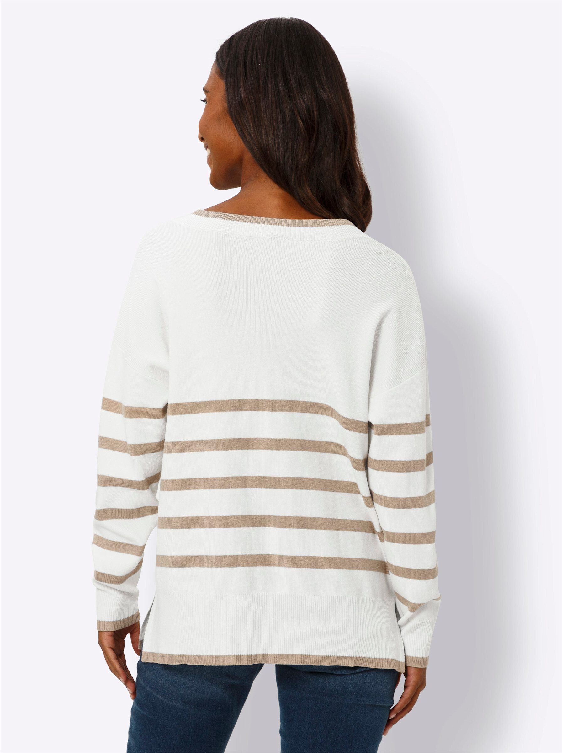 heine Strickpullover Streifenpullover günstig online kaufen