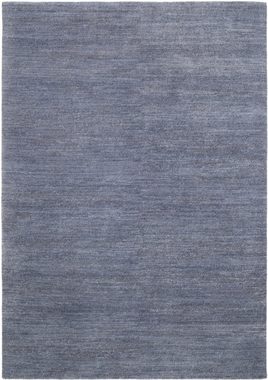 Teppich HIMALI UNI, OCI DIE TEPPICHMARKE, rechteckig, Höhe: 5 mm, handgeknüpft, hochwertige Wolle, fußwarm, Wohnzimmer