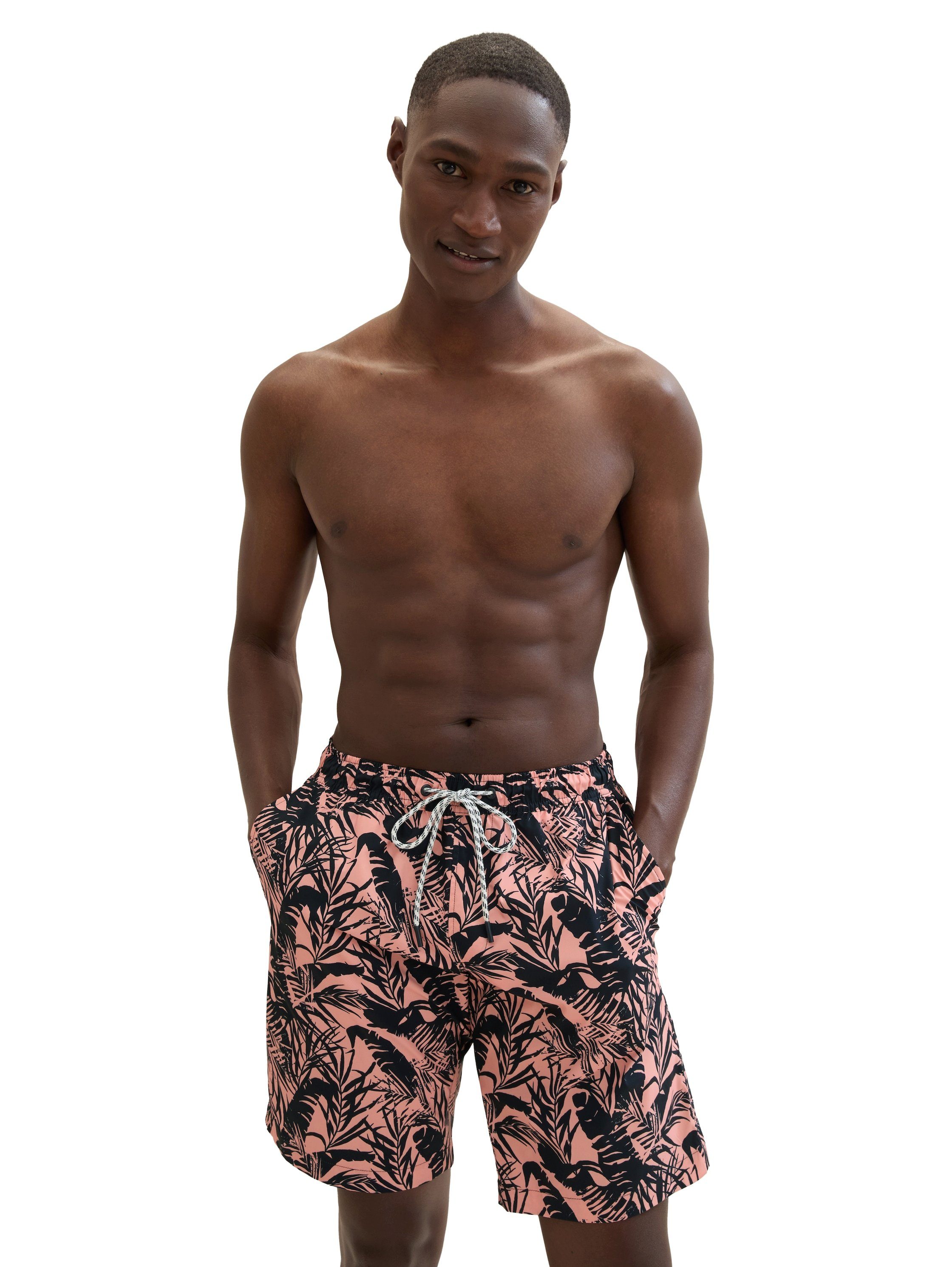 TOM TAILOR Badeshorts mit Allover-Print