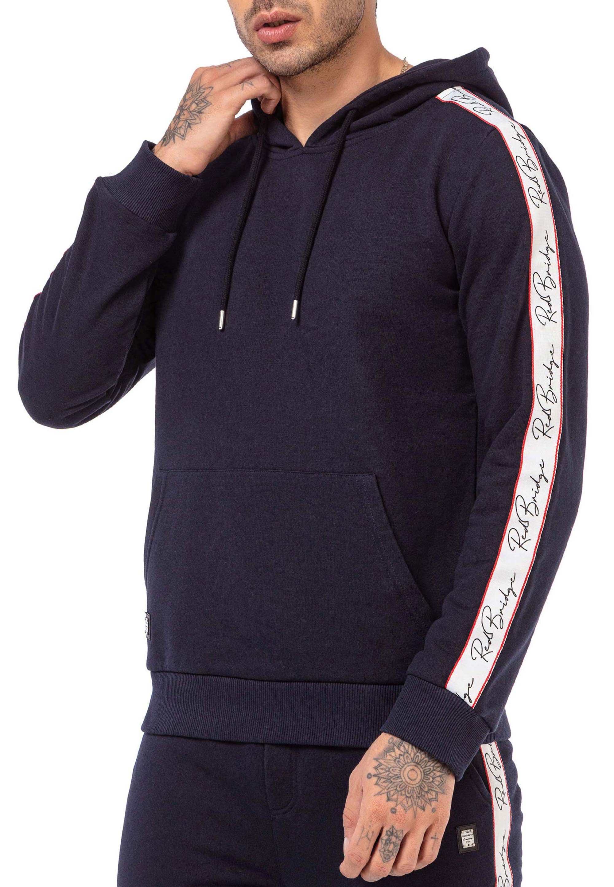 RedBridge Kapuzensweatshirt Kapuzenpullover mit Logoband günstig online kaufen